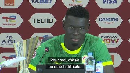Sénégal - Seck : "Quand on a pris le rouge, on est resté costauds, ça a fait la différence”
