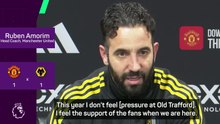 Amorim feels fans' support despite Man United being booed against Wolves