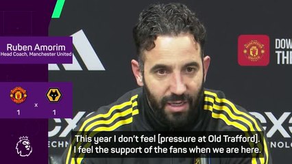 Amorim feels fans' support despite Man United being booed against Wolves