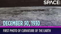 OTD In Space - December 30:  First Photo of Curvature of the Earth