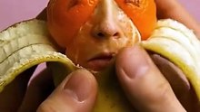 ASMR fruit squeeze crispy sound 🍊