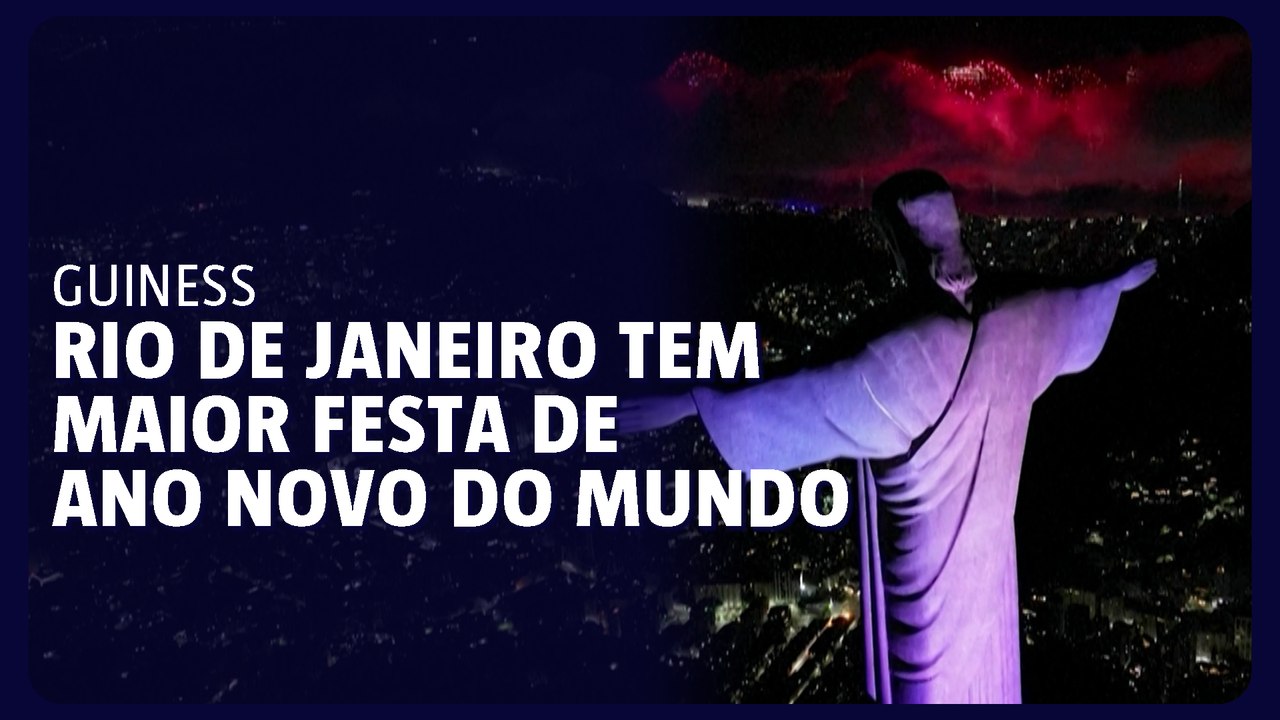 Guinness: Rio de Janeiro tem maior festa de Ano Novo do mundo