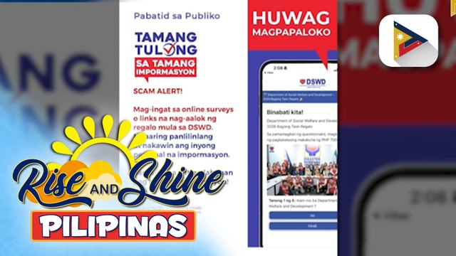 DSWD, pinag-iingat ang publiko sa mga nag-aalok ng regalo na mula umano sa ahensya
