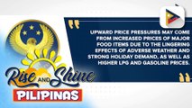 Inflation ng bansa ngayong Disyembre, maaaring maglaro sa 1.2%-2% ayon sa BSP