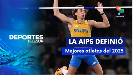 Armand 'Mondo' Duplantis Mejor Deportista del 2025 DEPORTES TELESUR 30-12-2025