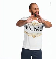 Camiseta deportiva blanca para hombre – colección J.A.M.L