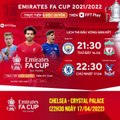 Bán Kết FA Cup Mùa Giải 2021/22 : Chelsea - Crystal Palace (17/4/2022) | Trailer trên Truyền Hình FPT Play
