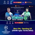 MANCHESTER CITY - SPORTING CP (10/03/2022) | Trailer trên Truyền Hình FPT Play