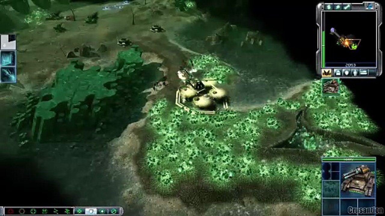 CNC 3 Kane's Wrath Steel Talons vs Brutal AI - Balanced (Nod)