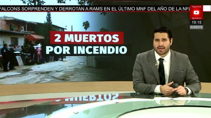 Pierden la vida dos adultos mayores en incendio habitacional en Tijuana