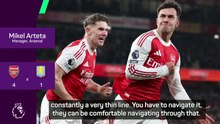 Arteta happy with Arsenal's ruthless edge in Villa win