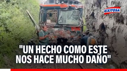 "Un hecho como este nos hace mucho daño": Alcalde del Cusco tras choque de trenes en Machu Picchu