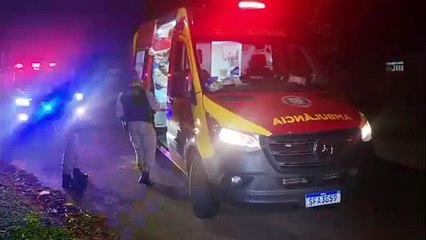 Siate presta atendimento a vítima ferida por faca em Cascavel