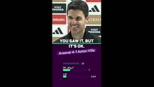 No handshake, no problem as Emery leaves Arteta waiting