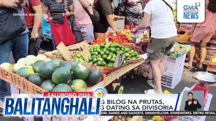 Mga mamimili ng bilog na prutas, tuloy-tuloy ang dating sa Divisoria | Balitanghali