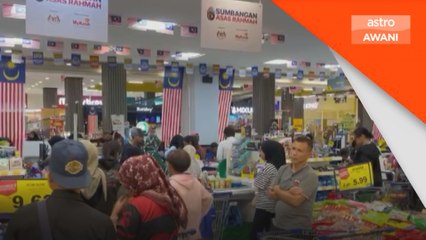 Buat pembelian hari terakhir Bantuan SARA RM100