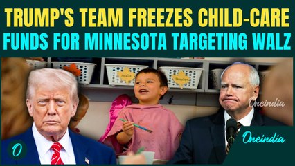 U.S BREAKING: Trump FREEZES Child-Care Funds To Minnesota Over ‘RAMPANT FRAUD’ | Governor Walz Fumes