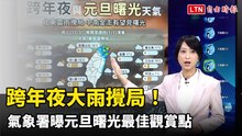 跨年夜大雨攪局！元旦曙光平地這裡就能看 氣象署曝最佳觀賞點