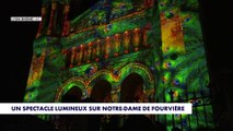Lyon : la basilique de Fourvière s’illumine pour un spectacle grandiose