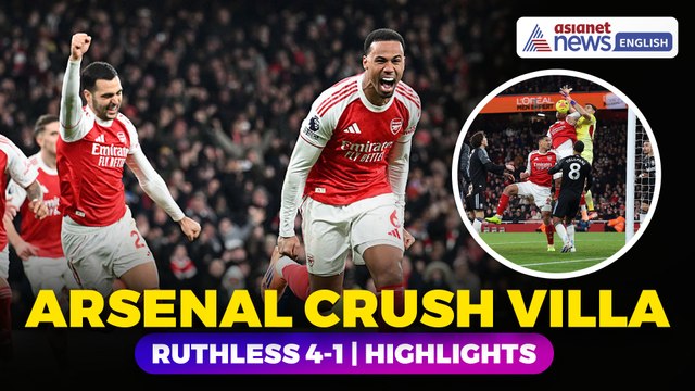 Arsenal vs Aston Villa Highlights: Gunners Dominate Villa with Ruthless Second-Half Show