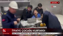 Şanlıurfa'da kolu hamur makinesine sıkışan çocuğun imdadına itfaiye yetişti