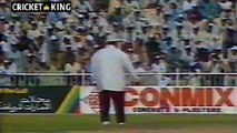 Mudassar Nazar 1 for 25 vs Sri Lanka 1st Match, Sharjah, April 06, 1984, Rothmans Asia Cup