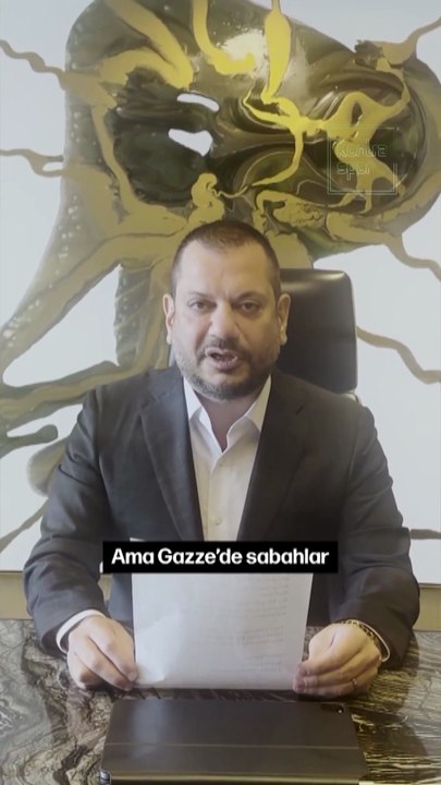 Ertuğrul Doğan Filistin yürüyüşü için çağrı yaptı