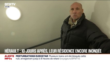"Toujours personne n'est venu": les sous-sols et les ascenseurs d'une résidence de Baillargues (Hérault) toujours inondés 10 jours après les intempéries qui ont frappé le département