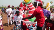 Région-Bondoukou / le Sous-préfet de Sorobango cadeaute plus de 300 enfants de sa circonscription