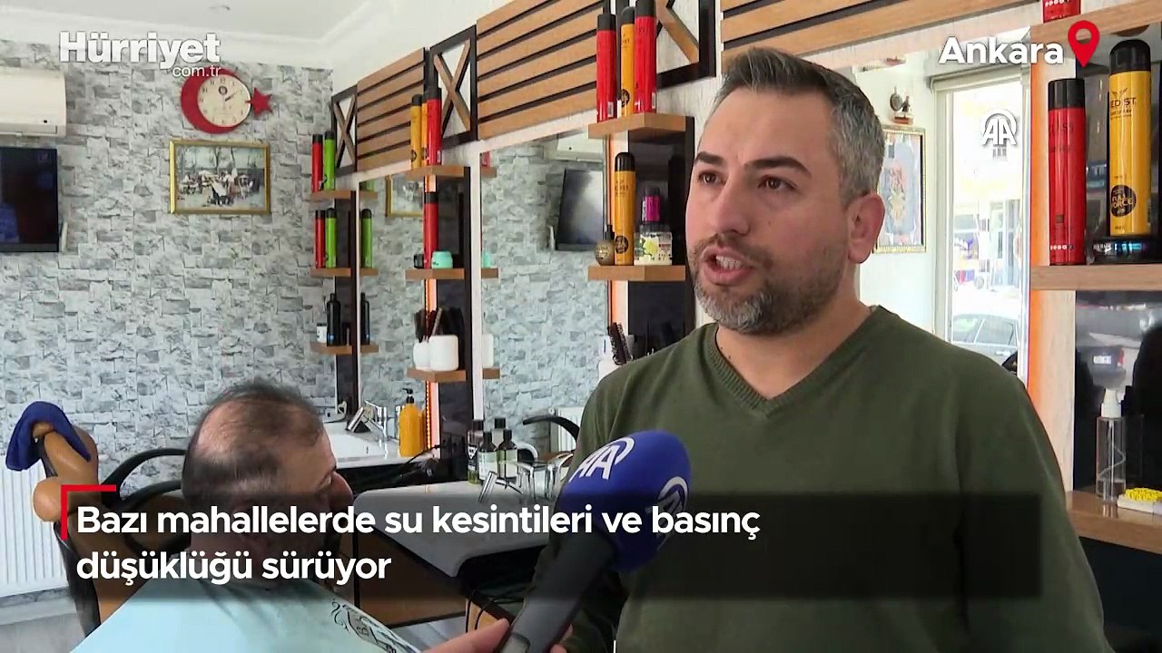 Ankara'da bazı mahallelerde su kesintileri ve b...