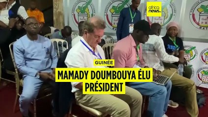 Guinée : le général Mamady Doumbouya élu président avec 86,72 % des suffrages exprimés