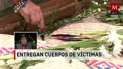 Inician funerales de víctimas del accidente del Tren Interoceánico en Oaxaca