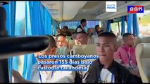 Tailandia libera a 18 prisioneros de guerra camboyanos