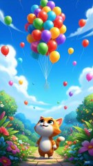 Cure cat celebrating happy new year| Happy New Year| 2026|