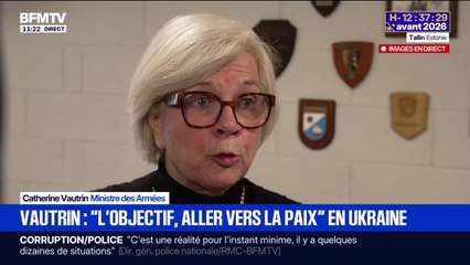 Guerre en Ukraine: "Notre volonté, c'est la sécurité de l'Europe", déclare la ministre des Armées, Catherine Vautrin