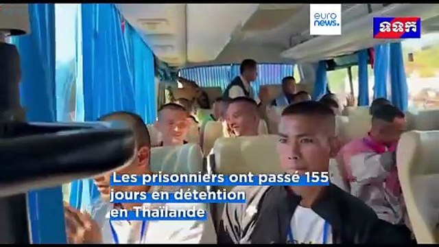 La Thaïlande libère 18 prisonniers de guerre cambodgiens dans le cadre d'un accord de cessez-le-feu