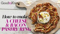 Baked Camembert And Bacon Wreath | Recipe