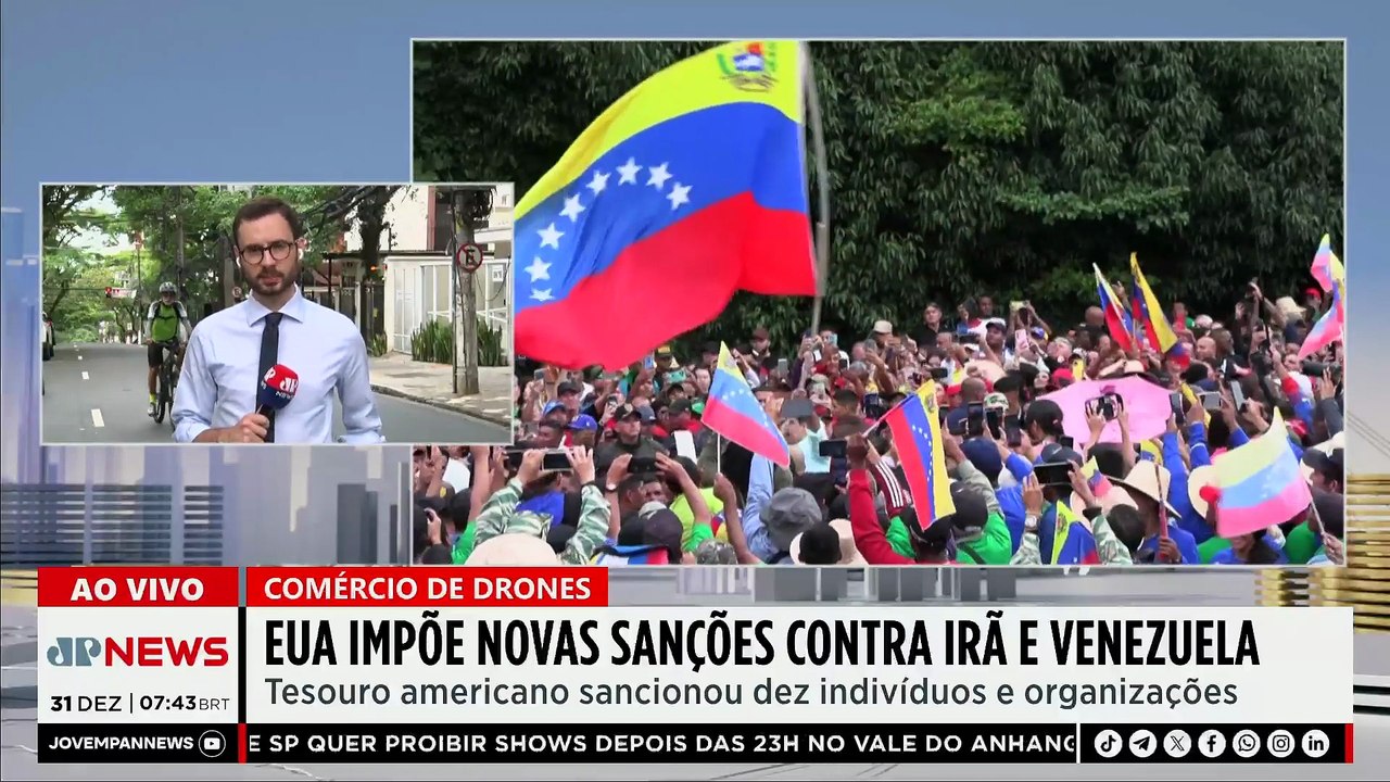 EUA impõem novas sanções contra Irã e Venezuela pelo comércio de drones