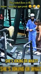 They looked down on the cleaner Anatoly's gym prank #gym #trolllife #prank