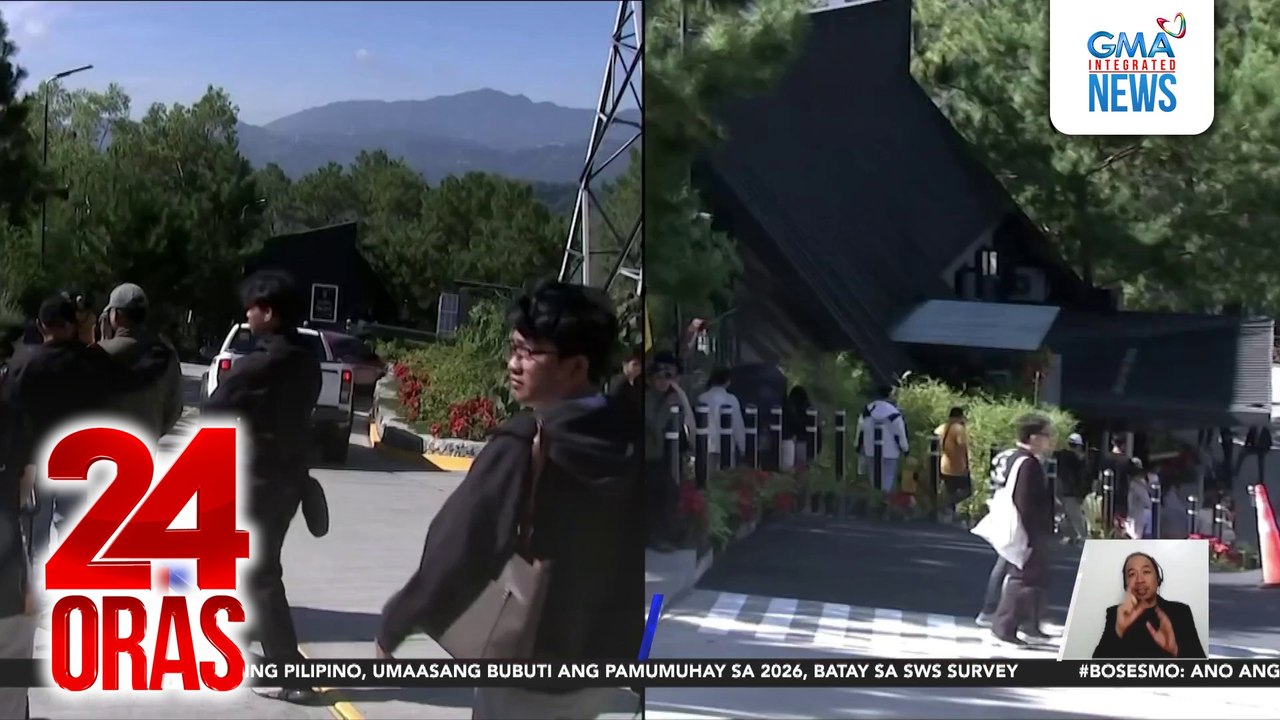Malamig na panahon at magandang tanawin in-enjoy ng mga bumisita sa City of Pines | 24 Oras
