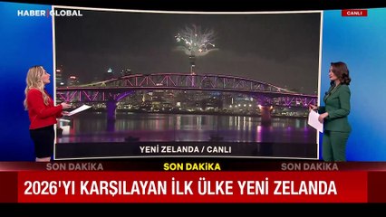 Yeni Zelanda 2026'ya merhaba dedi