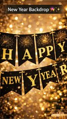 Happy New Year Fabric Banner 🎉✨ | Party Decoration Ideas & Celebration Setup 2026