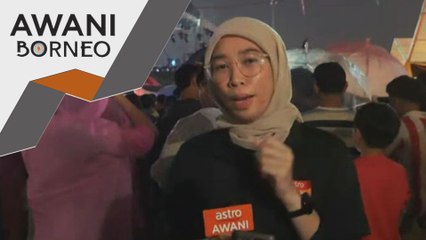 Sambutan ambang di Tebingan Kuching