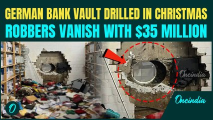 SHOCKING Heist In Europe: Robbers RAID 3000+ Safe Deposit Boxes After DRILLING Bank VAULT in Germany