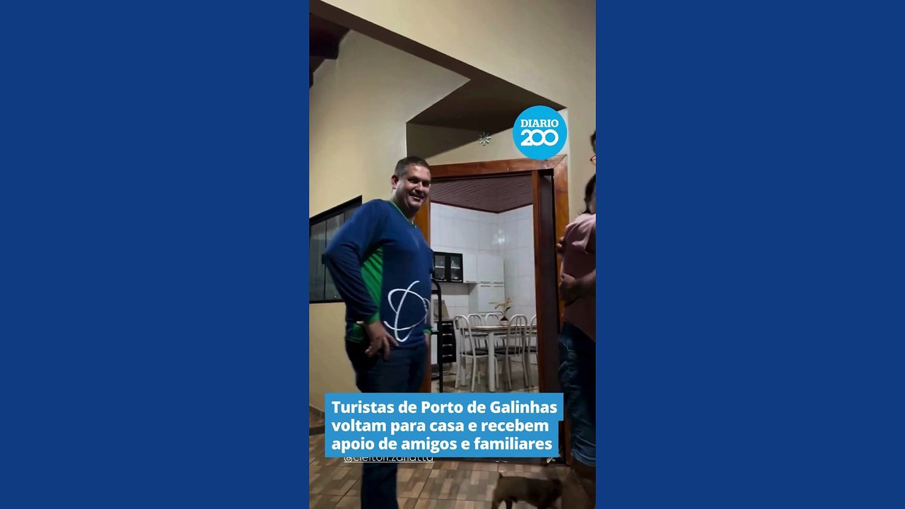 Turistas de Porto de Galinhas voltam para casa e recebem apoio de amigos e familiares