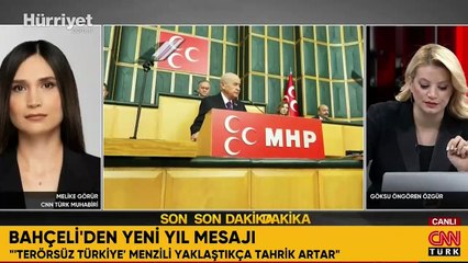 MHP lideri Devlet Bahçeli'den yeni yıl mesajı