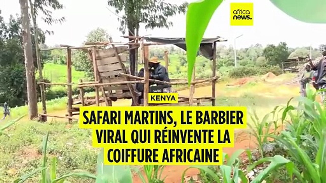 Au Kenya, Safari Martins réinvente la coiffure africaine