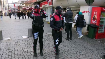 İzmir'de polisten yılbaşı denetimi