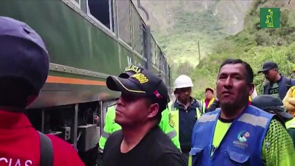 Un muerto y 40 heridos en choque de trenes en ruta a Machu Picchu