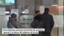 Un grupo de ladrones sustrae cerca de 30 millones de euros de un banco en Alemania